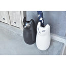 傘立て 傘たて 猫 ねこ ネコ かわいい おしゃれ デザイン 陶器 黒猫 ブラック 白猫 ホワイト ブラウン 茶色 素焼き 小物入れ 花瓶 鉢 収納 ラック 【納期B】【azm-cly-13】