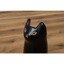 傘立て 傘たて 猫 ねこ ネコ かわいい おしゃれ デザイン 陶器 黒猫 ブラック 白猫 ホワイト ブラウン 茶色 素焼き 小物入れ 花瓶 鉢 収納 ラック 【納期B】【azm-cly-13】