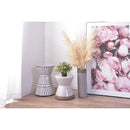 スツール 椅子 陶器製 インテリア オブジェ フラワーベース 花台 屋外 屋内 トライバル シンプル ポップ 個性的 デザイン アクセント おしゃれ 腰掛け チェア 【納期A】【azm-cly-21】