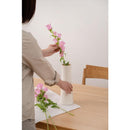 花瓶 おしゃれ 陶器 北欧 和風 花びん スリム 素焼き風 シンプル フラワーベース ナチュラル 和モダン 一輪挿し 観葉植物 生花 ドライフラワー 室内 インテリア 【納期B】【azm-cly-31】