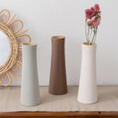 花瓶 おしゃれ 陶器 北欧 和風 花びん スリム 素焼き風 シンプル フラワーベース ナチュラル 和モダン 一輪挿し 観葉植物 生花 ドライフラワー 室内 インテリア 【納期B】【azm-cly-31】