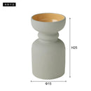 花瓶 陶器 北欧 和風 花びん おしゃれ 素焼き風 焼き物 シンプル フラワーベース ナチュラル 和モダン 一輪挿し 観葉植物 生花 ドライフラワー 室内 インテリア 【納期B】【azm-cly-33】