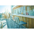 ダイニングチェア カウンターチェア 座高 高い ハイチェア バーチェア 北欧 椅子 脚 スチール製 おしゃれ デザイン 肘なし ひじ掛けなし モダン インテリア 【納期A】【azm-cyk-11】