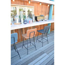 ダイニングチェア カウンターチェア 座高 高い ハイチェア バーチェア 北欧 椅子 脚 スチール製 おしゃれ デザイン 肘なし ひじ掛けなし モダン インテリア 【納期A】【azm-cyk-11】