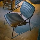 ダイニングチェア 北欧 椅子 脚 スチール製 ソフトレザー デザイン おしゃれ モダン スタイリッシュ かっこいい 男前 レトロ アンティーク調 インテリア 【納期A】【azm-cyk-12】