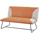 ソファ 椅子 おしゃれ 2人掛け 二人掛け 2人用 ダイニング リビング ソファ チェアー インテリア お洒落 かわいい アクセント 北欧 アメリカン スチール 脚 【納期A】【azm-cyk-14】