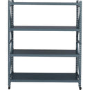 ラック 棚 収納 インダストリアル 無骨 スチール製 鉄製 スタイリッシュ シンプル 収納棚 収納ラック キャスター付き 組み立て簡単 黒 ブラック 白系 グレー系 【納期A】【azm-dis-683】