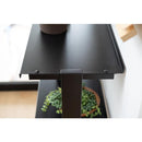 ラック 3段 棚 スチールラック 収納棚 オープンラック ディスプレイラック マガジンラック リビング 店舗用 什器 ブラック 黒 ブラウン 茶色 ホワイト 白 【納期A】【azm-dis-73】