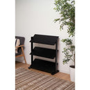 ラック 3段 棚 スチールラック 収納棚 オープンラック ディスプレイラック マガジンラック リビング 店舗用 什器 ブラック 黒 ブラウン 茶色 ホワイト 白 【納期A】【azm-dis-73】