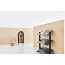 ラック 3段 棚 スチールラック 収納棚 オープンラック ディスプレイラック マガジンラック リビング 店舗用 什器 ブラック 黒 ブラウン 茶色 ホワイト 白 【納期A】【azm-dis-73】