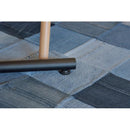 カフェテーブル 長方形 天板 おしゃれ 脚 サイドテーブル 【納期A】【azm-end-224tbr】