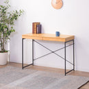 デスク パソコンデスク PCデスク 引き出し 2杯 作業台 作業テーブル 仕事机 書斎 学習机 勉強机 シンプル 引出し アジャスター付き 幅100cｍ ナチュラル 北欧 【納期A】【azm-end-331】