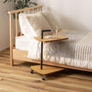 サイドテーブル おしゃれ キャスターつき ワゴン テーブル 棚 収納 インテリア リビング 木製 ソファサイド ベッドサイド 2段 トレー 天板 北欧 ナチュラル 【納期B】【azm-end-353】