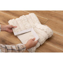 プランターカバー おしゃれ 巻き付け 鉢カバー 植木鉢カバー 目隠し 観葉植物 室内 インテリア パッチワーク風 ラベル アメカジ マジックテープ ボタン 留め 【納期B】【azm-fab-008】