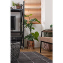 プランターカバー おしゃれ 巻き付け 鉢カバー 植木鉢カバー 目隠し 観葉植物 室内 インテリア パッチワーク風 ラベル アメカジ マジックテープ ボタン 留め 【納期B】【azm-fab-008】