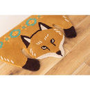 ラグ マット おしゃれ かわいい 面白い おもしろ 目立つ アニマル 動物柄 寅 トラ 虎 きつね 狐 キツネ シロクマ 白熊 白くま キッチン ドアマット 玄関マット 【納期B】【azm-fab-011】