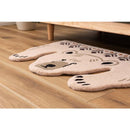 ラグ マット おしゃれ かわいい 面白い おもしろ 目立つ アニマル 動物柄 寅 トラ 虎 きつね 狐 キツネ シロクマ 白熊 白くま キッチン ドアマット 玄関マット 【納期B】【azm-fab-011】