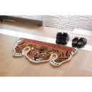 ラグ マット おしゃれ かわいい 面白い おもしろ 目立つ アニマル 動物柄 寅 トラ 虎 きつね 狐 キツネ シロクマ 白熊 白くま キッチン ドアマット 玄関マット 【納期B】【azm-fab-011】