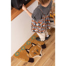 ラグ マット おしゃれ かわいい 面白い おもしろ 目立つ アニマル 動物柄 寅 トラ 虎 きつね 狐 キツネ シロクマ 白熊 白くま キッチン ドアマット 玄関マット 【納期B】【azm-fab-011】