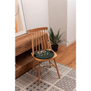 チェアマット 座布団 チェアシート クッションシート おしゃれ かわいい 面白い おもしろ アニマル 動物柄 猫 ネコ フクロウ ひつじ 羊 クマ 熊 円形 丸型 【納期B】【azm-fab-012】