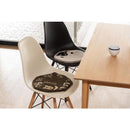 チェアマット 座布団 チェアシート クッションシート おしゃれ かわいい 面白い おもしろ アニマル 動物柄 猫 ネコ フクロウ ひつじ 羊 クマ 熊 円形 丸型 【納期B】【azm-fab-012】