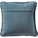 クッション 40×40cm ニット 編み込み おしゃれ くすみ 色 アースカラー 韓国インテリア コットン 綿 かわいい もこもこ ガーリー ロマンチック 姫系 ピンク 白 【納期B】【azm-fab-101】