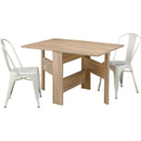 ダイニングテーブル 折りたたみ 折り畳み 折畳み テーブル スリム コンパクト 【納期A】【azm-fik-103na】