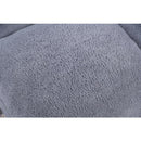 座椅子 リクライニング 1人用 フロアチェア 一人掛け クッション性 ブラック 黒 ブラウン 茶色 グレー インテリア 完成品 おしゃれ かわいい シンプル 無地 【納期B】【azm-fkc-006】