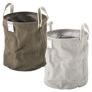 ランドリーバスケット 丸型 深型 小物入れ バッグ おしゃれ 【納期B】【azm-fkk-213】