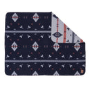 ブランケット 130×150cm ひざ掛け 膝掛け おしゃれ リーバーシブル 冷房対策 肩掛け アウトドア キャンプ 冬 大判 かわいい 両面使用可能 【納期B】【azm-gls-488】