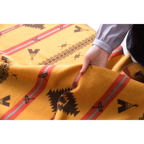 ブランケット 130×150cm ひざ掛け 膝掛け おしゃれ リーバーシブル 冷房対策 肩掛け アウトドア キャンプ 冬 大判 かわいい 両面使用可能 【納期B】【azm-gls-488】