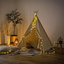 ティピーテント テント インテリア 飾りつけ 屋内用 室内 ダイニング 子ども部屋 子供部屋 オブジェ かわいい おしゃれ 【納期B】【azm-gls-93】