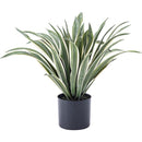 フェイクグリーン アガベ 観葉植物 インテリアグリーン リアル 鉢付き ベースつき おしゃれ 玄関 リビング オフィス 会社 カフェ レストラン 雑貨 装飾 【納期B】【azm-grn-13】