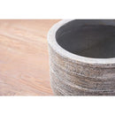 プランターカバー 鉢カバー 円形 丸い ベース 入れ物 装飾 飾り 鉢植え 観葉植物用 植物 インテリアグリーン かっこいい インテリア ガーデニング 園芸用品 【納期B】【azm-grnb-203】