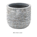 プランターカバー 鉢カバー 円形 丸い ベース 入れ物 装飾 飾り 鉢植え 観葉植物用 植物 インテリアグリーン かっこいい インテリア ガーデニング 園芸用品 【納期B】【azm-grnb-203】