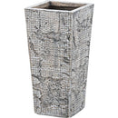 プランターカバー 鉢 縦長 スリム ベース 入れ物 装飾 飾り 観葉植物用 家庭菜園 屋内 屋外 かっこいい インテリア エクステリア ガーデニング 園芸用品 【納期B】【azm-grnb-206】