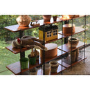 シェルフ 棚 ワイド 幅広 北欧 ナチュラル カントリー おしゃれ インテリア モダン 収納ラック 収納棚 オープンラック リビング 玄関 ダイニング 【納期B】【azm-gt-112】