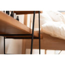 棚 シェルフ ラック 3段 おしゃれ 木製 スチール オープンラック ディスプレイラック 収納 オープンシェルフ リビング収納 北欧 本棚 【納期A】【azm-gt-122】