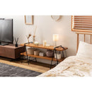 棚 シェルフ ラック 3段 おしゃれ 木製 スチール オープンラック ディスプレイラック 収納 オープンシェルフ リビング収納 北欧 本棚 【納期A】【azm-gt-122】