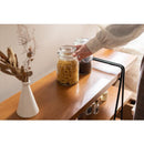 シェルフ 棚 組立て簡単 収納棚 オープンラック 飾り台 4段 ディスプレイラック 天然木製 スチール 異素材 インテリア 北欧 ナチュラル カントリー カフェ風 【納期A】【azm-gt-124】