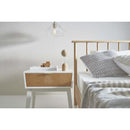 ナイトテーブル サイドテーブル 引き出し付き 寝室 ベッドルーム ミニ ローテーブル おしゃれ 北欧 モダン カントリー ナチュラル 白 ホワイト 黒 ブラック 【納期A】【azm-gt-311】