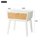 ナイトテーブル サイドテーブル 引き出し付き 寝室 ベッドルーム ミニ ローテーブル おしゃれ 北欧 モダン カントリー ナチュラル 白 ホワイト 黒 ブラック 【納期A】【azm-gt-311】