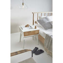 ナイトテーブル サイドテーブル 引き出し付き 寝室 ベッドルーム ミニ ローテーブル おしゃれ 北欧 モダン カントリー ナチュラル 白 ホワイト 黒 ブラック 【納期A】【azm-gt-311】