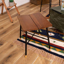 スツール おしゃれ 北欧 木製 椅子 腰掛け ナチュラル カントリー スチール 脚 玄関 リビング ダイニング インテリア カフェ風 高さ 35cm サイズ シンプル 【納期B】【azm-gt-412】