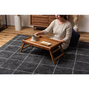 ローテーブル 折りたたみ 折り畳み センターテーブル サイドテーブル 簡易 テーブル リビング 一人暮らし ひとり暮らし 折れ脚 天板 取り外し 木製 天然木 【納期B】【azm-gt-660】