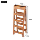 シューズラック 4段 スリッパラック 木製 天然木 折りたたみ 折り畳み シンプル ナチュラル 北欧 カントリー デザイン カフェ風 おしゃれ 白 ホワイト 茶色 【納期B】【azm-gt-667】