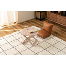 折りたたみテーブル 45cm カフェテーブル ベランダ 屋外 おしゃれ 庭 ガーデン 木 ウッド 折り畳み 簡易 サイドテーブル 円形 丸 ラウンド ナチュラル 北欧 【納期B】【azm-gt-668】