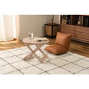 折りたたみテーブル 45cm カフェテーブル ベランダ 屋外 おしゃれ 庭 ガーデン 木 ウッド 折り畳み 簡易 サイドテーブル 円形 丸 ラウンド ナチュラル 北欧 【納期B】【azm-gt-668】