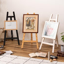 イーゼル 木製 天然木 画架 三脚 立て掛け 写真立て カンバス立て ラック スタンド 絵画用 写真用 シンプル 北欧 ナチュラル カントリー 室内用 インテリア 【納期B】【azm-gt-670】