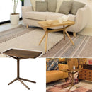 サイドテーブル 木製 おしゃれ 変形 2way ナチュラル 北欧 インテリア 【納期A】【azm-gt-880】